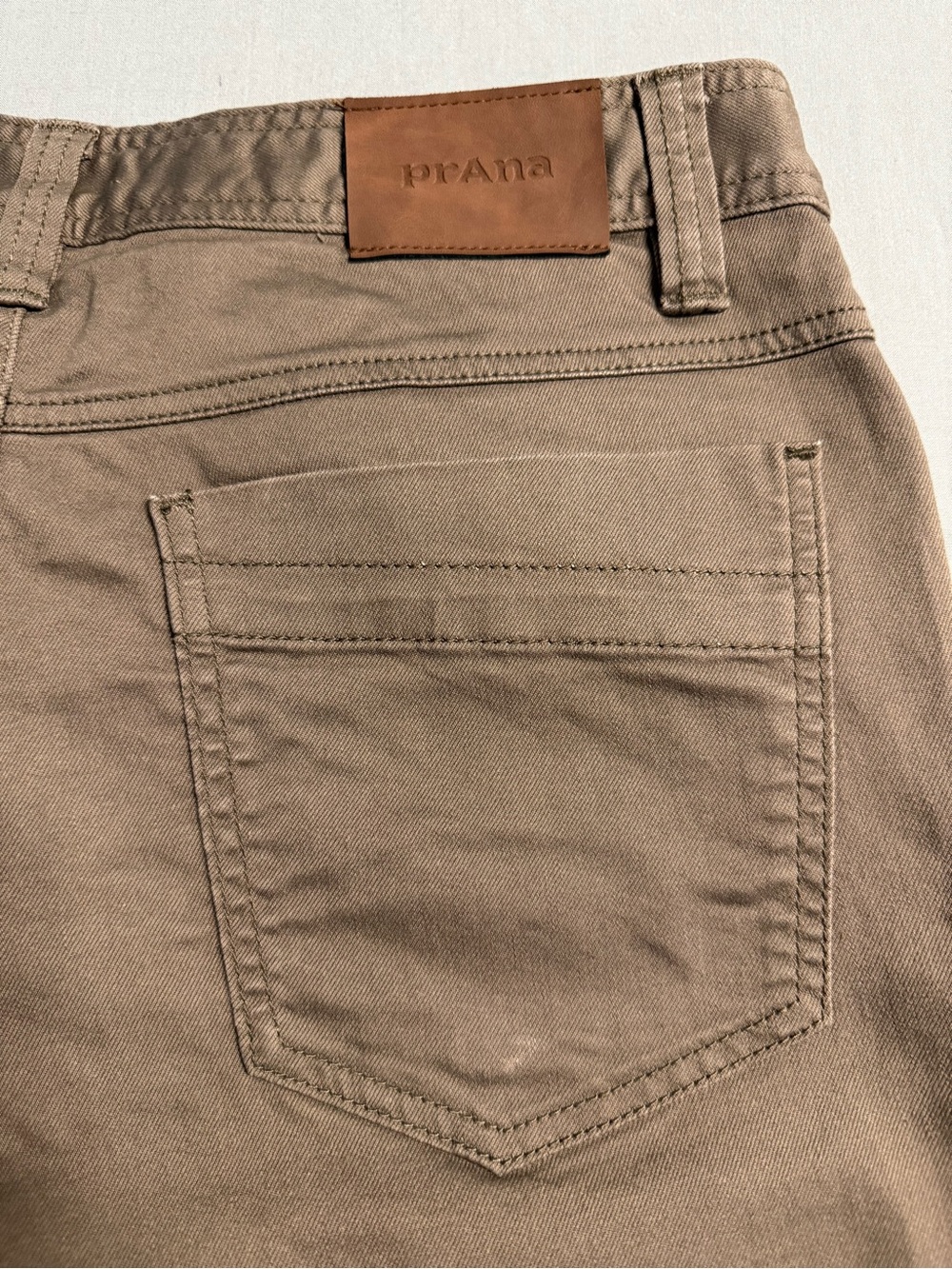 Prana Slim Fit Pants Men’s Size 30x32 Brown 5-Pocket Stretch Casual Chino Jeans - Picture 7 of 14